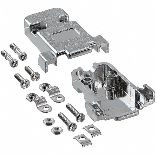 [CK09HMP] Couvercle en plastique métallisé DB9 vis régulier
