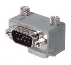 [CK09-MF-90-2] Adaptateurs DB9 mâle vers DB9 femelle - à 90º vers le bas