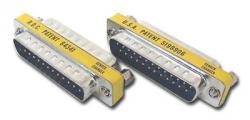 [CK25-MMSL] DB25 mâle à mâle adaptateur de changement de genre Slimline