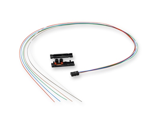 [FI-BFK-6] Buffer Fan-Out Kit, 6 Fiber Multi-Coloured