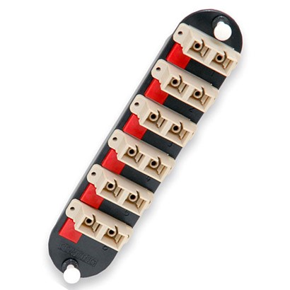 [FICCH-CP12-91] CCH Panel With 6 Duplex SC Adapters - Multimode - 62.5µm