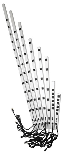 [PB1588-12] Power Strip Vertical 12 Outlets; 6 ft.; 15A 120V