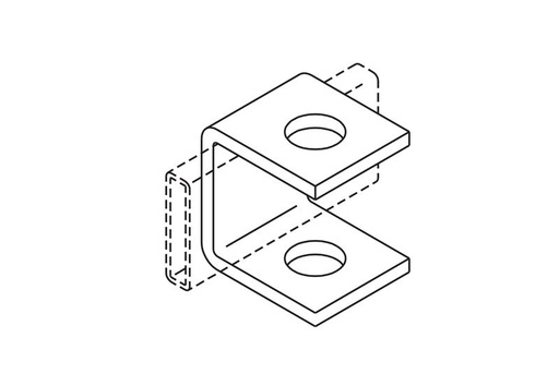 [PCPI-11408-001] RUNWAY SUPPORT BRKT 3/8"