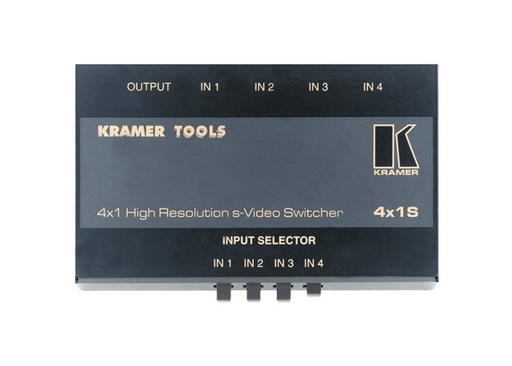 [PKR-4X1S] 4X1 Y/C MECHANICAL SWITCHER 40