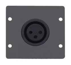 [PKR-WA-1XLF] XLR FEMALE WALL PLATE INSERT