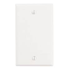 [PLV-WPB-SG] Blank Plastic Wall Plate Single Gang