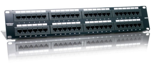 [PTN-TC-P48C5E] 48 PORT CAT5e UNSHIELDED PANEL