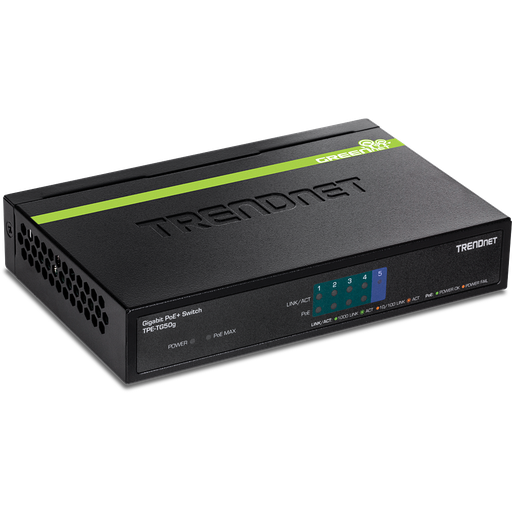 [PTN-TPE-TG50G] 5 PORT GIGA POE+ SWITCH
