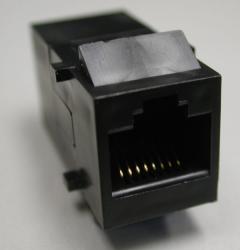 [RJ45S-FF-PM] AMP IN-LINE RJ45 8 POSITION JACK CAT3
