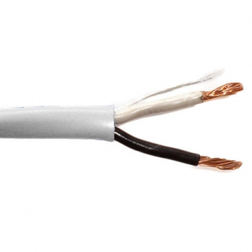 [SPK-W142-WH] Fil de haut-parleur mural 2 conducteurs 14 AWG - CMP plénum  blanc- 1000'