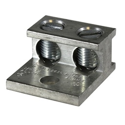 [TR-DRG] Ground Lug, Dual L16 Type, Aluminum, 0.263" Diameter Hole