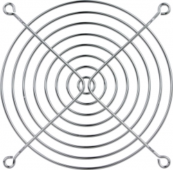 [TR-GUARD] Protège-ventilateur en métal, 4,5"