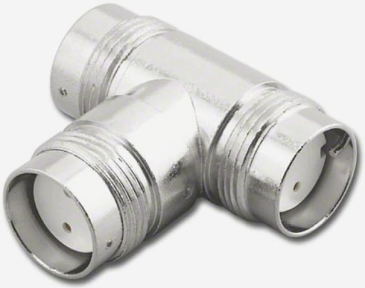 [TX-4] Adaptateur Twinax Femelle-Femelle-Femelle "T"