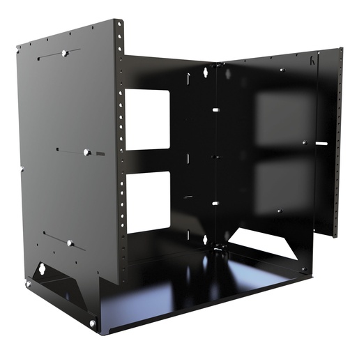 [WMBA/S-8U] Adjustable Wall Mount Rack With Shelf, 8U