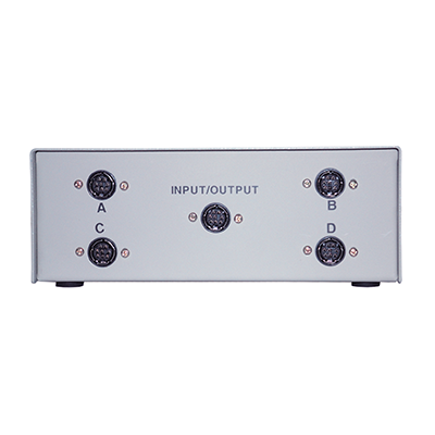 [ABDEM8] 4 Way ABCD Mini Din-8 Data Switch Box