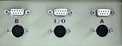 [ABKM] DIN5/DB09 Boîtier de commutation 2 à 1 Clavier Moniteur VGA