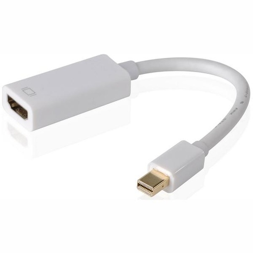 [DPMM-HDMIF4K] Adaptateur Mini DisplayPort v1.2 mâle vers HDMI femelle - Prend en charge les résolutions 4K - 6"
