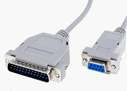 [EI300-120-01] DB9 Female to DB25 Male - 6 Feet Serial Cable