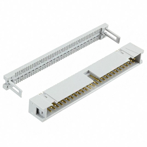 [SH-060] 2X30 60 Pin Dual Rows 2.54mm SHROUDED IDC Male HEADER, 60 Pins IDC Crimp Connectors 