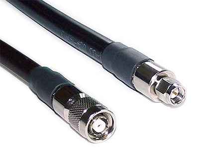 LLR-400 SMA Male to TNC-RP Female (Reverse Polarity) Low-Loss  Cable