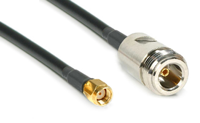 LLR-195 N-Type Female to SMA-RP Male, RF Coax Antenna Cable