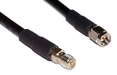 Câbles d'antenne LMR-195  - 50 Ohms  SMA mâle vers SMA femelle inversé