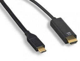 Câbles USB Type-C vers HDMI, 4Kx2K 60Hz - DP1.2 Alt Mode - Gaine TPE 