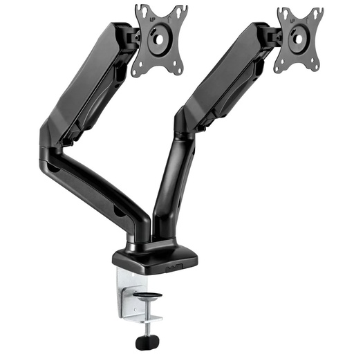 [TR-DMSTA2.1] Desktop Display Mount, Full Motion, Dual Screen, VESA 100x100 (13-27 inch)