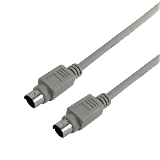 PS2 style Mini Din 6 Male to Male