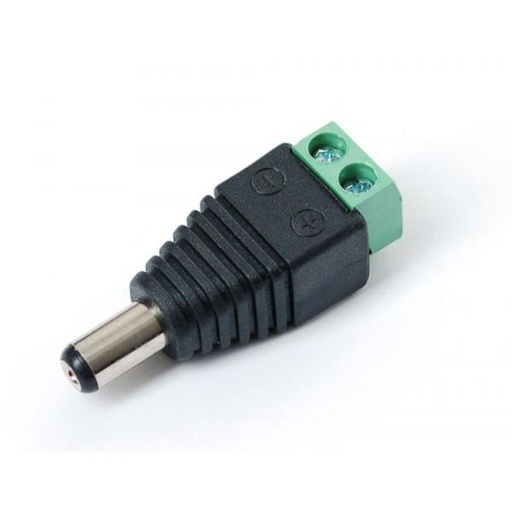 [ZCP-Z-DCPWRM-SC] Adaptateur de prise d'alimentation CC mâle 5,5 mm x 2,1 mm 