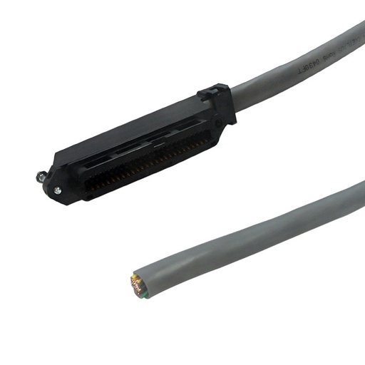 Telco 50 25 Pair Cat3 90-Degree Female to Blunt