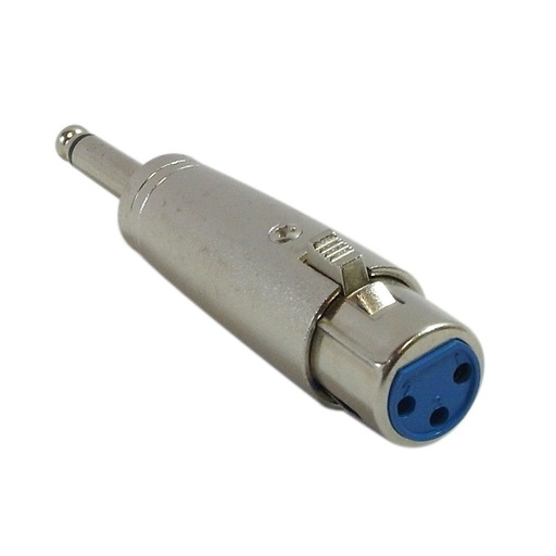 [XLRF/SPM] Adaptateur XLR femelle vers 1/4 pouce mono mâle