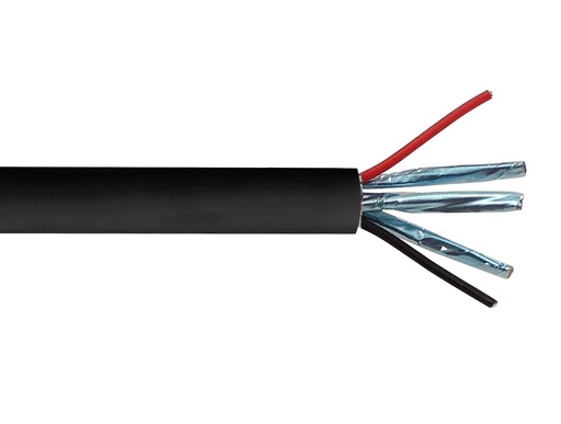 [USB3-3P2C-BK] USB3 Bulk Cable 3Pair 28AWG + 2Conductor 24AWG - 1000ft