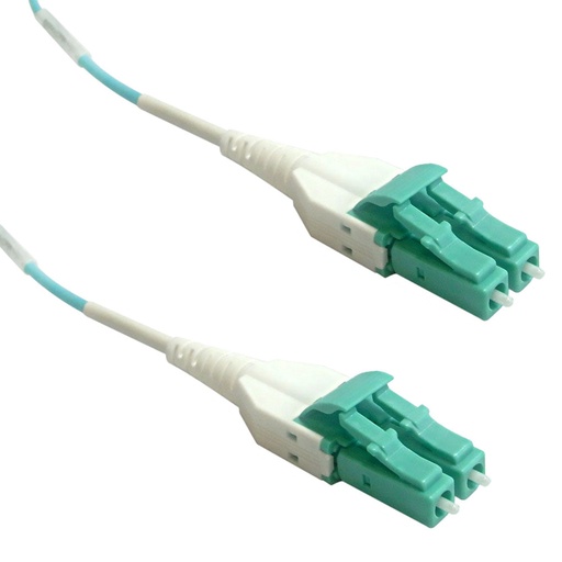 OM4 50µ Multimode Duplex LC/LC Uniboot 2mm OFNP Plenum Jacket