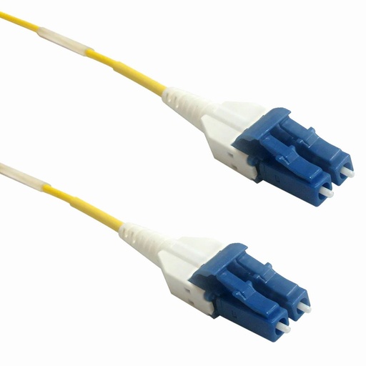 OS2 9µ Monomode Duplex LC/LC Uniboot OFNP Plénum