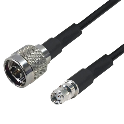 Câble LMR-400 ultra flexible Type-N mâle à SMA-RP mâle inversé