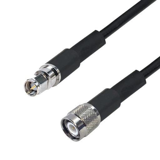 Câble LLR-400 ultra flexible SMA mâle vers TNC mâle