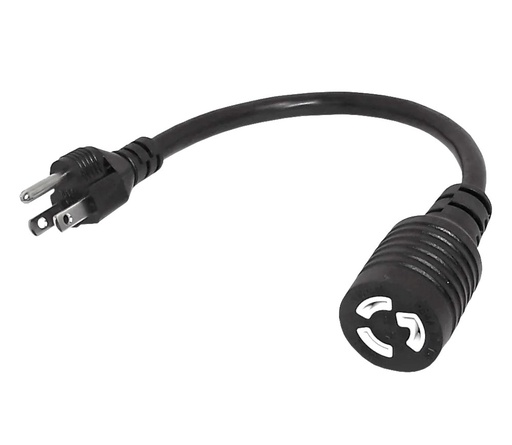 [PCC-515PL515R-1] NEMA 5-15P to NEMA L5-15R Power Cable - 14AWG