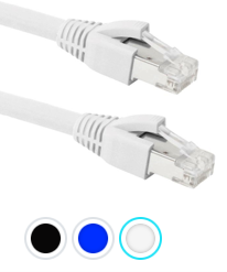 Cat5e Plenum STP Solid Shielded Patch Cable - CMP/FT6