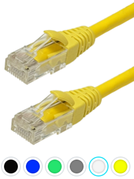 Cat6 Plenum Solid 23AWG Patch Cable - CMP/FT6