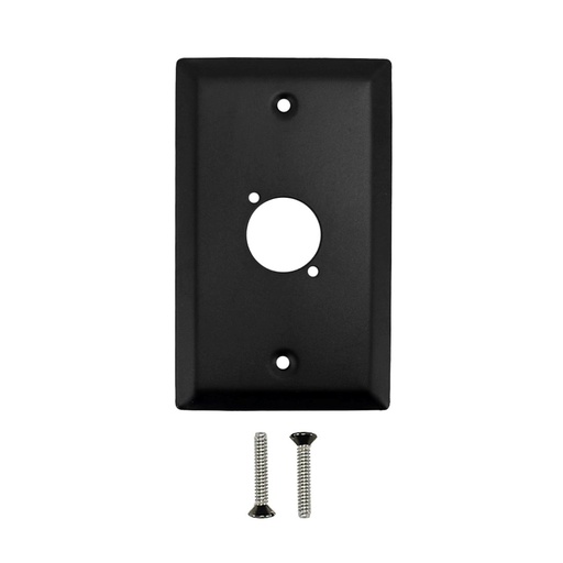 XLR Stainless Steel Wall Plates - 1, 2, 4 Position