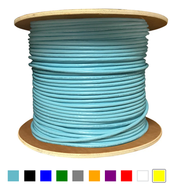 CAT6A Stranded 24AWG UTP FT4/CMR Bulk Cable 