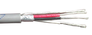 [ZBE-9533] Belden 9533 24 AWG 3 Conductor Foil Shield SR-PVC Insulation 300V (price/foot)