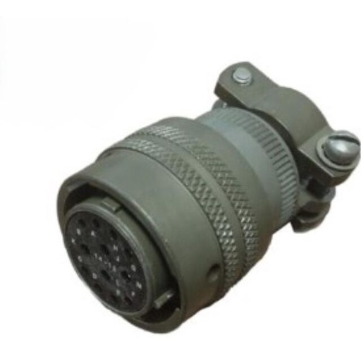 [ZSOU-CC-MS3116J12-3S]  Eaton, MS3116J12-3, 851 Series, 3Pos Socket (Female) Circ. Conn., SIZ12 MIL-DTL-26482 I,  *COC Required*