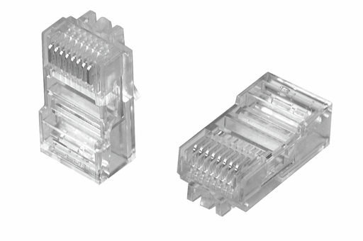 [ZCM-CC-6-557315-3] Commscope, 6-557315-3, Modular RJ45 Plug, Unshld, Round *COC Required* CAT5E