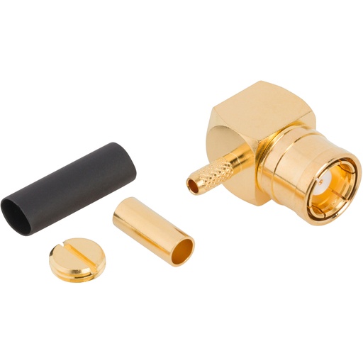 [ZAP-142115] 142115, Amphenol RF, SMB Connector Plug, Female Socket 75 Ohms Free Hanging (In-Line), Right Angle Solder