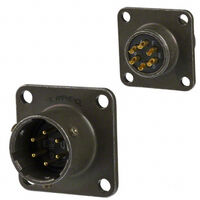 [ZEAT-MS3112E10-6P] MS3112E10-6P, 6 Position Circular Connector Receptacle, Male Pins Solder Cup, Eaton-Sauriau 