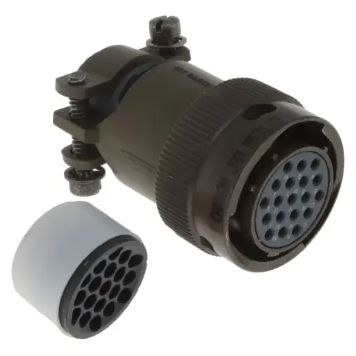 [M3116F14-19S] M3116F14-19S,Circular Connector, Mil-spec 26482, Str Plug, Socket 14, Solder Cup, Kpt Series
