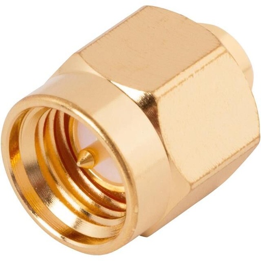 [ZAP-2906-6002] 2906-6002, SMA Connector Plug, Male Pin 50 Ohms Free Hanging (In-Line) Solder, Amphenol SV Microwave