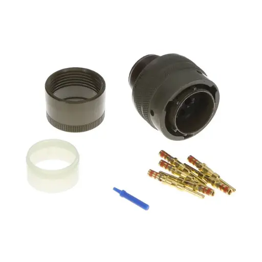 [ZAP-MS3126E14-5P] MS3126E14-5P, 5 Position Circular Connector Plug, Male Pins Crimp, Amphenol Aerospace Operations